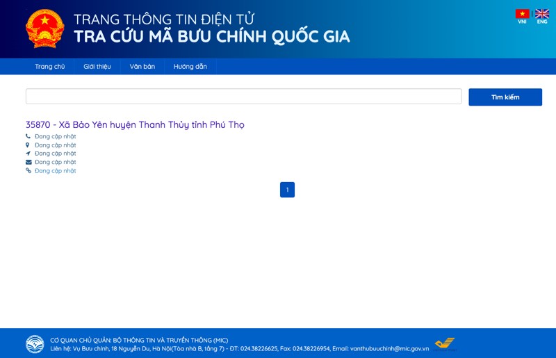 ma buu chinh phu tho